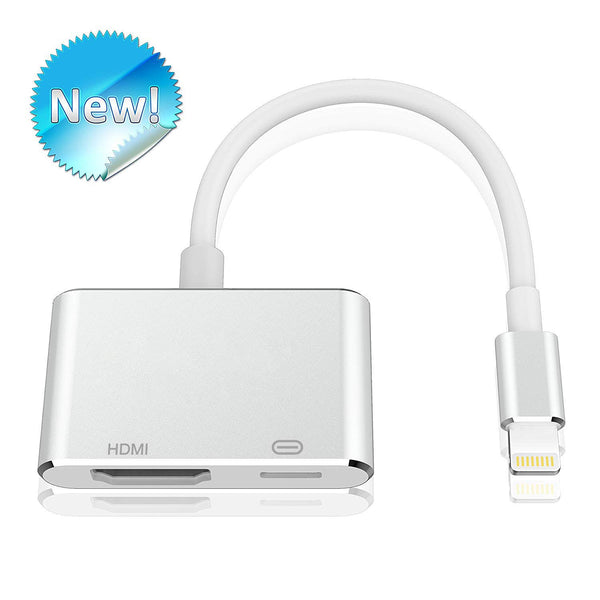 Adaptador Lightning a HDMI 1080P HDTV a digital AV, para iPhone, iPad – iPC  Technology RD