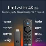 Fire TV Stick 4K Max Wi-Fi 6, Alexa Voice Remote