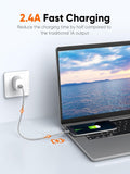 Cable corto micro USB a USB C de 0.65 pies