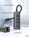 Adaptador USB-C a Ethernet