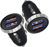 Cargador de carro Quick Charge 4.0 Dual USB 5A / 30W
