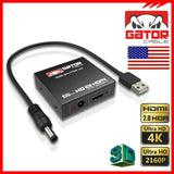 Adaptador HDMI HUB Splitter (ESPEJO) 1x2 4k 2.0