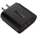 Cargador Pared AUKEY Quick Charge 3.0 Dual