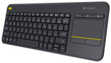 Teclado inalámbrico con Touchpad Logitech K400 Plus Smart TV