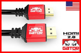 Cable HDMI 2.0 4K Ultra HD HDR 6 Pies - GATOR
