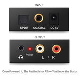 PROZOR Convertidor de audio digital a analogo