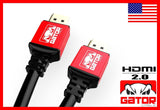 Cable HDMI 2.0 4K Ultra HD HDR 6 Pies - GATOR