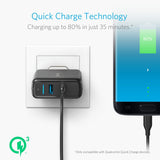 Cargador de pared Anker Quick Charge 3.0 39W Dual