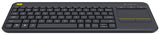 Teclado inalámbrico con Touchpad Logitech K400 Plus Smart TV