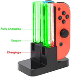 Base de carga FastSnail compatible con Nintendo Switch para Joy Con