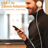 Adaptador USB tipo C a 3.5 mm Aux Hembra