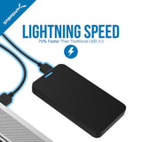 Caja Para Disco Duro 2.5" Sata USB 3.0 Sabrent