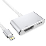 Adaptador Lightning a HDMI 1080P HDTV a digital AV, para iPhone, iPad