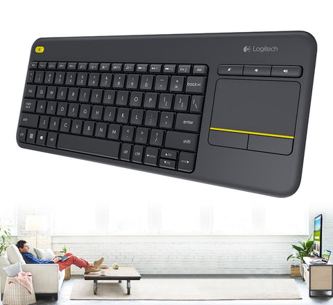 Teclado Inalambrico Logitech K400r Con Touch Pad