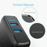 Cargador de pared Anker Quick Charge 3.0 39W Dual