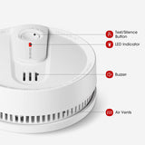 Alarma con detector de humo X-Sense, con batería de litio de 10 años de duración SD2L0AX