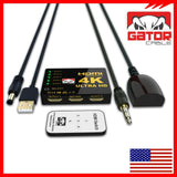 4K HDMI Splitter Switch Box Hub Control remoto IR 5X1