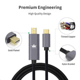 Cable USB C a Mini DisplayPort 6 Pies KINGONE