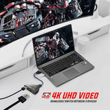 Adaptador Splitter Switcher HUB HDMI 2.0 X 3 puertos, 4k, 1080p
