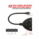 Adaptador Splitter Switcher HUB HDMI 2.0 X 3 puertos, 4k, 1080p