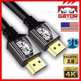 Cable HDMI  (15 Pies) 2.0 HDTV 3D 2160P 4K